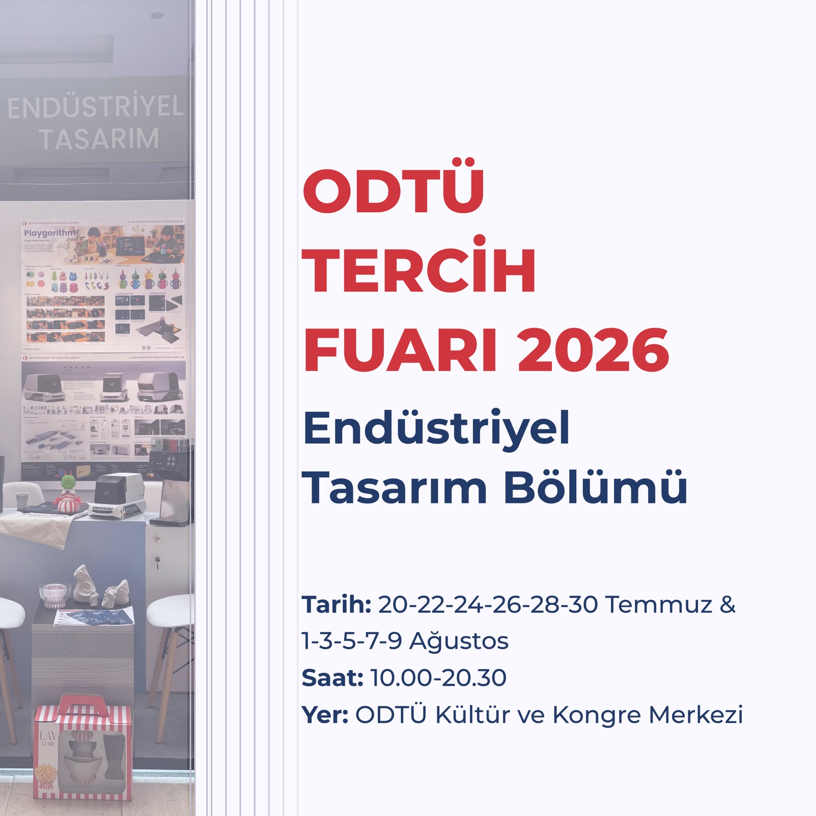 ODTÜ Endüstriyel Tasarım Bölümü tanıtım görseli 2