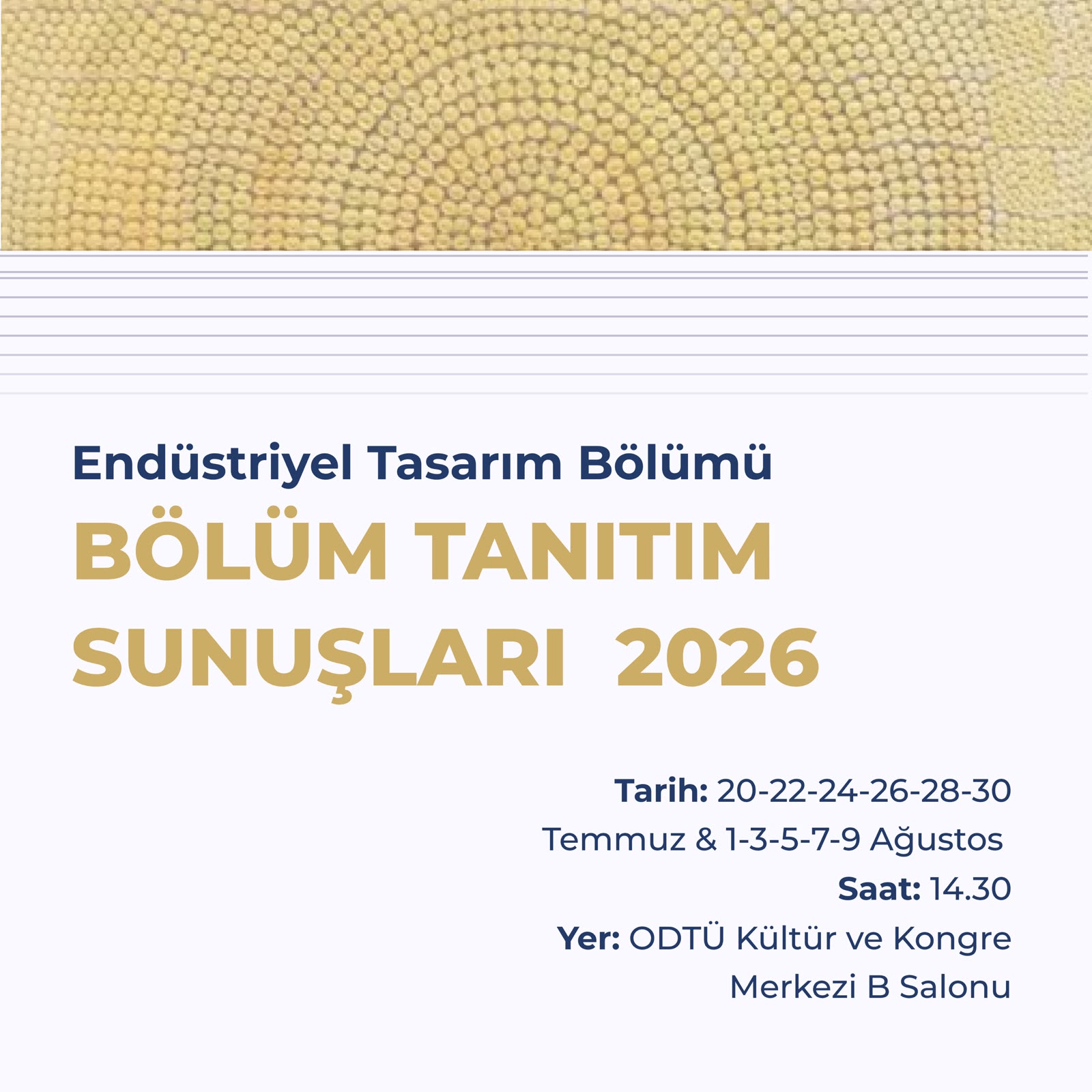 ODTÜ Endüstriyel Tasarım Bölümü tanıtım görseli 3
